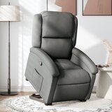 Maison Chic Naslanjač - Relax naslanjač s funkcijo vstajanja temno sivo blago, (22040384) | Shoptok.si