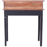  Pisaći stol s ladicama 90 x 50 x 101 cm masivno drvo mahagonija | shoptok.hr