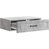 Stolna montirana na zid Betonska siva 59 x 34,5 x 17 cm | shoptok.hr