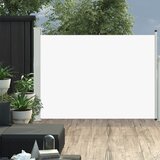 vidaXL Zložljiva stranska tenda za teraso 120x500 cm krem Cene