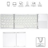  Tastatura Wireless sa touchpadom rasklopiva bela | ePonuda.com