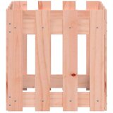 vidaXL Vrtno korito z ograjico 40x40x40 cm trden les douglas | Shoptok.si