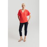 Legendww ženska bluza sa v-izrezom i lepršavim rukavima 4461-9787-69 | ePonuda.com