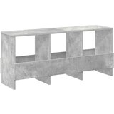  Regal za revije Betonsko siva 102 x 30 x 45 cm, (5000152768) | Shoptok.si