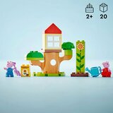 Lego DUPLO Peppa Pig: Pujsa Pepa na vrtu z drevesno hišico | Shoptok.si