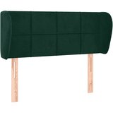  Uzglavlje s ušima tamnozeleno 83x23x78/88 cm baršunasto | Eponuda.ba