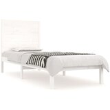  Okvir za krevet bijeli od masivnog drva 90 x 190 cm mali | shoptok.hr