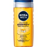 Nivea Men Active Energy poživljajoč gel za prhanje za obraz, telo in lase 250 ml za moške | Shoptok.si