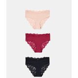 Sinsay Gaćice s čipkom pakiranje 3 komada | shoptok.hr