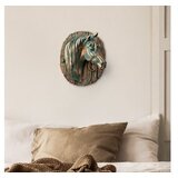 WALLXPERT Zidna dekoracija Konj, 25 x 28 x 14 cm, Šarena | Eponuda.ba