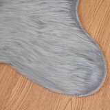  Tepih od umjetne ovčje kože TAFALLA Siva 50 x 80 cm Poliester | Eponuda.ba
