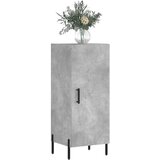  Komoda siva boja betona 34,5x34x90 cm od konstruiranog drva Slike