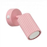Sollux Lighting Stenska svetilka KARBON roza s stikalom, (5000284877) | Shoptok.si