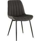 Kondela Stol, temno siv/črn, HAZAL | Shoptok.si