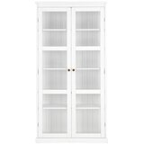 Ellos Home Bijela vitrina od MDF-a 98x193x34 cm Wilma – | shoptok.hr