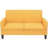 Maison Chic kavč - Sofa - Kanape dvosed 135x65x76 cm rumene barve, (21726745) Cene