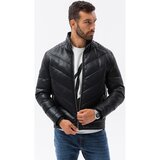Ombre parke moška prešita bunda (C550BLACK) pisana | Shoptok.si