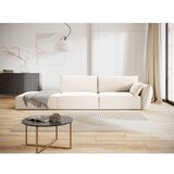 Mazzini Sofas Bež žametna sedežna garnitura desni kot 264 cm Vanda – | Shoptok.si