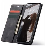 Spacecase OVITEK DENARNICA ZA HUAWEI P40 LITE ČRNO USNJENO, (21962058) | Shoptok.si