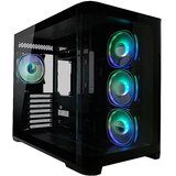LC-Power kućište za geјming 8001B Pro-Storm Dark, Midi Tower, BTF, ATX, Micro-ATX, Mini-ITX, crno Cene