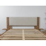 Bobochic Paris Bež zakonska postelja z letvenim dnom 140x190 cm Lior – | Shoptok.si