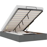 Maison Chic Otomanski Posteljni okvir - Dvoposteljna postelja - Zakonska postelja brez vzmetnice siv 120x190 cm blago-J516, (21773973) | Shoptok.si