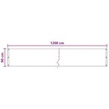  Zaštita od pogleda za balkon Crna 90 x 1200 cm HDPE i Aluminij - Crna 90 x 1200 cm | shoptok.hr