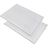 SERVIETA 50/50 cm bela