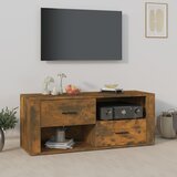 The Living Store TV omarica dimljeni hrast 100x35x40 cm inženirski les - TV Omarica, (21375571) Cene
