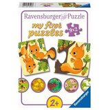 Ravensburger puzzle - Zivotinje I njihovi mladunci - 9x2 | Eponuda.com