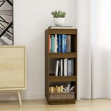  The Living Store Knjižna omara za razdelitev prostora medeno rjava borovina - Knjižna Omara, (21431423) Cene