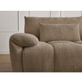 Bobochic Paris Rjava sedežna garnitura iz šenilje 264 cm Ivane – | Shoptok.si