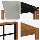  Set vanjskih sofa 7 kom. Prirodna i svijetlo siva | shoptok.hr
