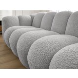 Bobochic Paris Svetlo siva sedežna garnitura iz tkanine bouclé 232 cm Hippolyte – | Shoptok.si