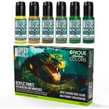 Green Stuff World PAINT SET - Opaque Colors GREEN (Box x6) Cene