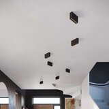  Stropna svetilka SOLE črna LED, (21347892) | Shoptok.si