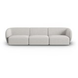 Milo Casa Svijetlo siva sofa od šenila 266 cm Paolo – Cijene