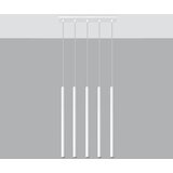 Sollux SL.0468 - visilica na sajli PASTELO 5xG9/8W/230V bela | Eponuda.com