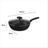 Five ALUMINIJSKA TAVA S POKLOPCEM 28CM | shoptok.hr