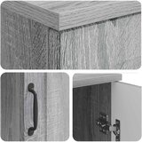  Stol Siva sonoma 142,5 x 50 x 75 cm Konstruirano drvo | shoptok.hr