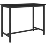  Stol Crni hrast 100 x 50 x 76,5 cm Inženjerska drva i čelik Cene