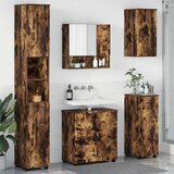 vidaXL Set namještaja za kupaonicu s ladicama 5 pcs Dimljeni hrast | shoptok.hr