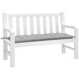  Jastuk za vrtnu klupu prošarano svjetlosivi 120x50x7 cm tkanina | shoptok.hr