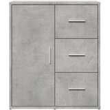  Komoda beton siva 60 x 31 x 70 cm od konstruiranog drva | Eponuda.ba