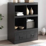 Maison Chic Komoda - Predalnik črna 67x39x95 cm jeklo, (21715702) | Shoptok.si