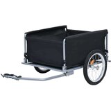 vidaXL prikolica za bicikl crno-siva 65 kg | shoptok.hr