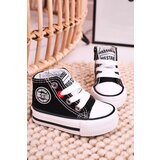 Kesi Children's High Sneakers With A Zipper BIG STAR HH374188 Black crna | bela | narandžasta | ružičasta | ePonuda.com
