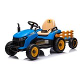 Traktor na akumulator s prikolicom BBH-030 - plavi | shoptok.hr