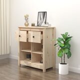  Komoda 70 x 35 x 80 cm od masivne borovine | shoptok.hr