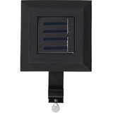  Vanjske solarne svjetiljke 12 kom LED četvrtaste 12 cm crne | shoptok.hr